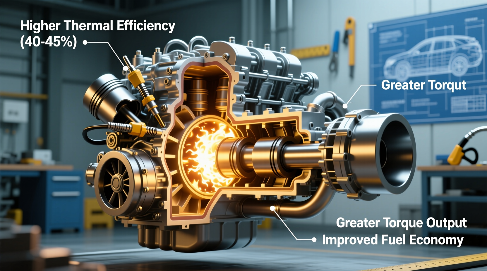 why is diesel more efficient exploring diesel engine advantages