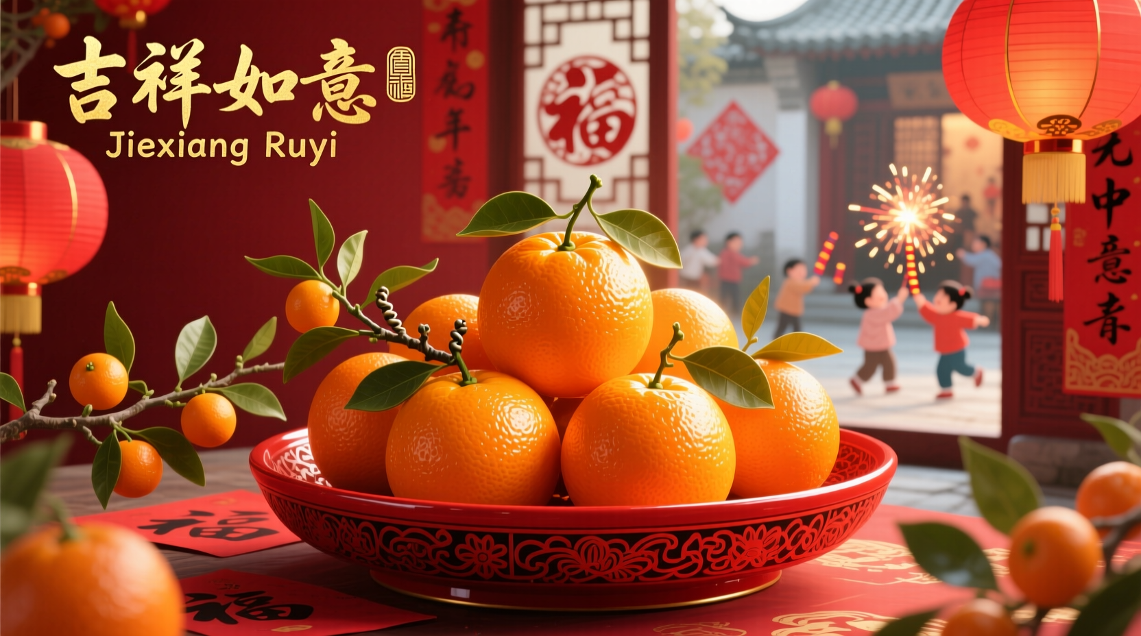 what does oranges mean for chinese new year