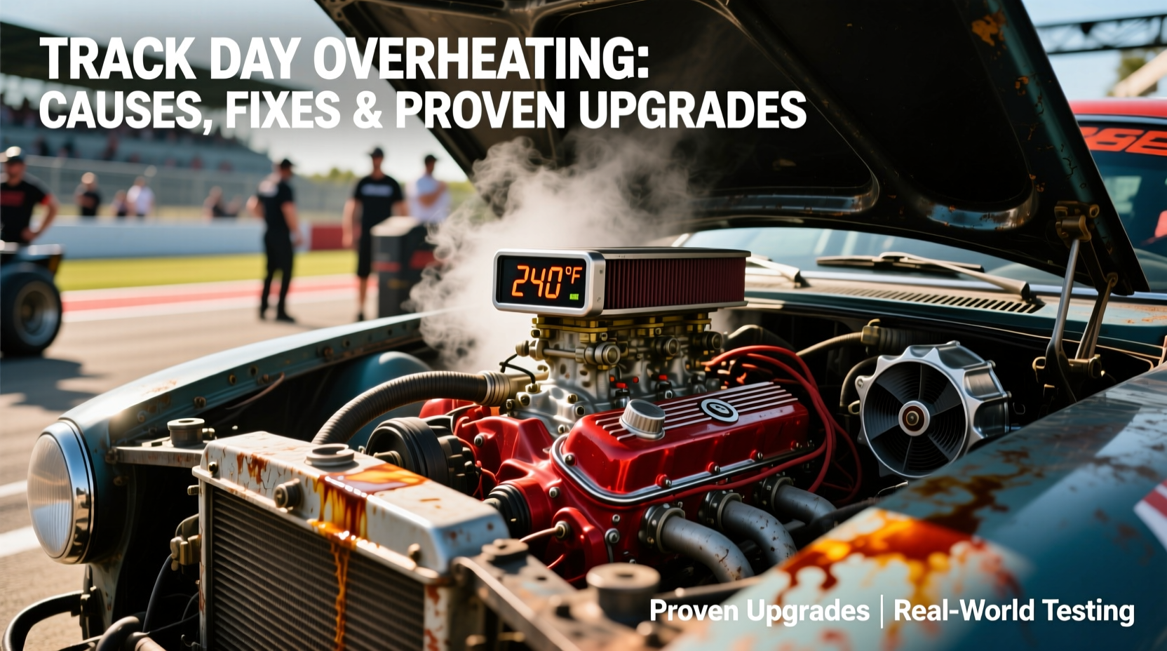 Track Day Overheating: Causes, Fixes & Proven Upgrades
