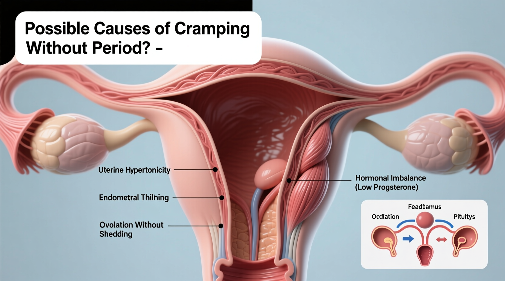 cramping but no period understanding the possible causes