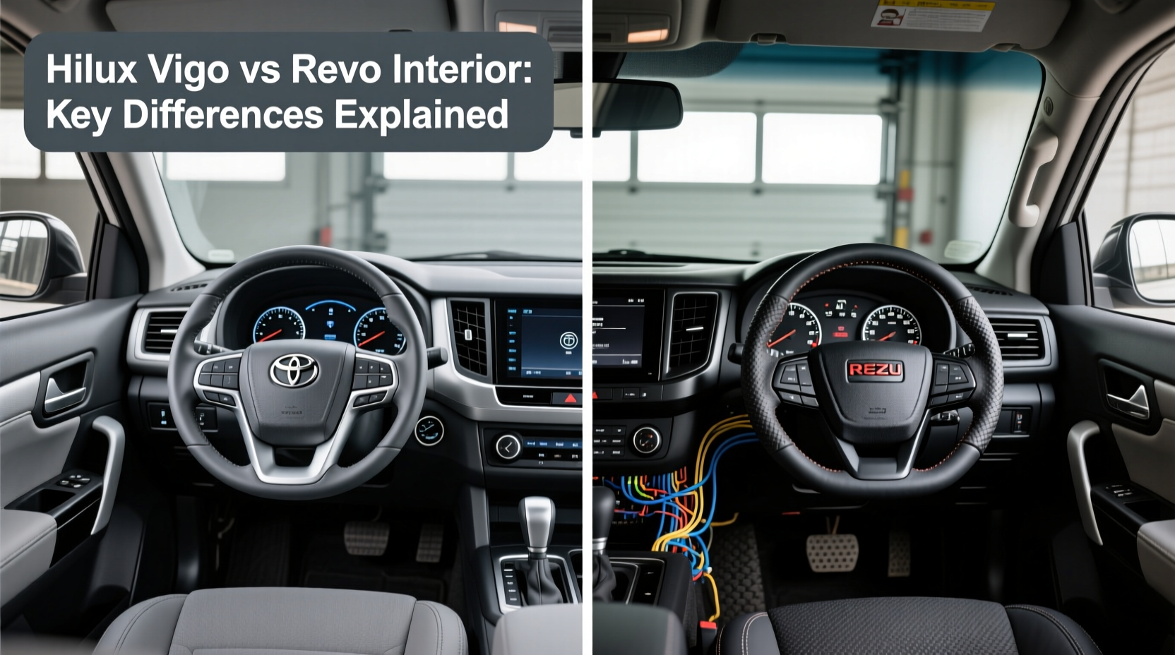 Hilux Vigo vs Revo Interior: Key Differences Explained
