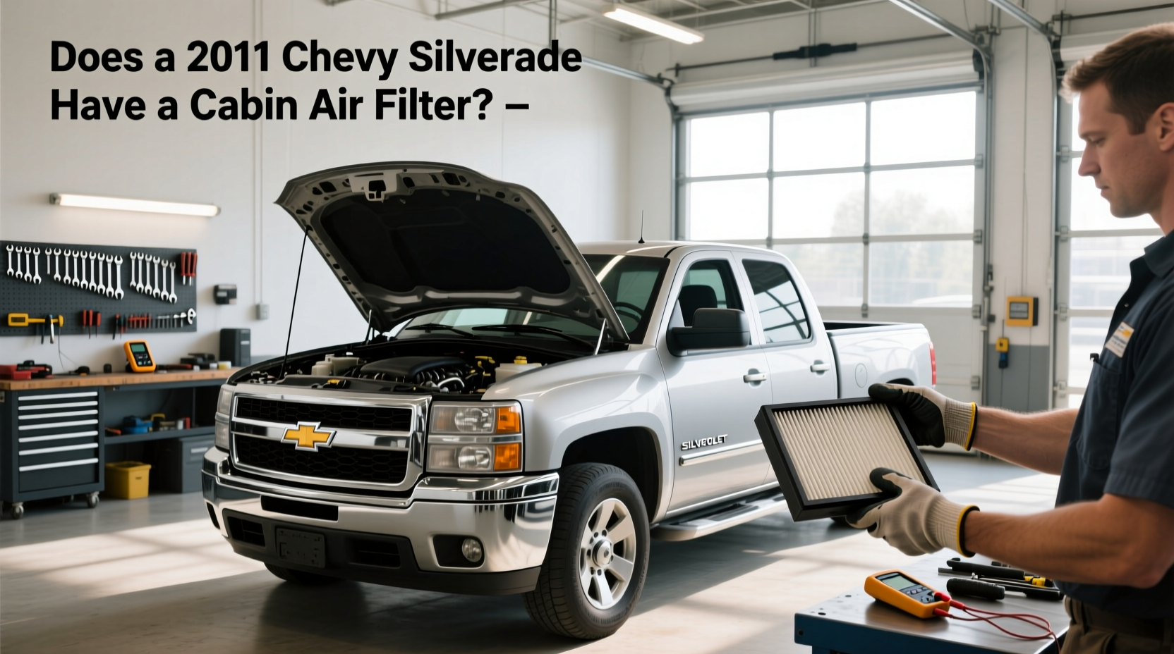 2011 silverado cabin air filter yes or no 