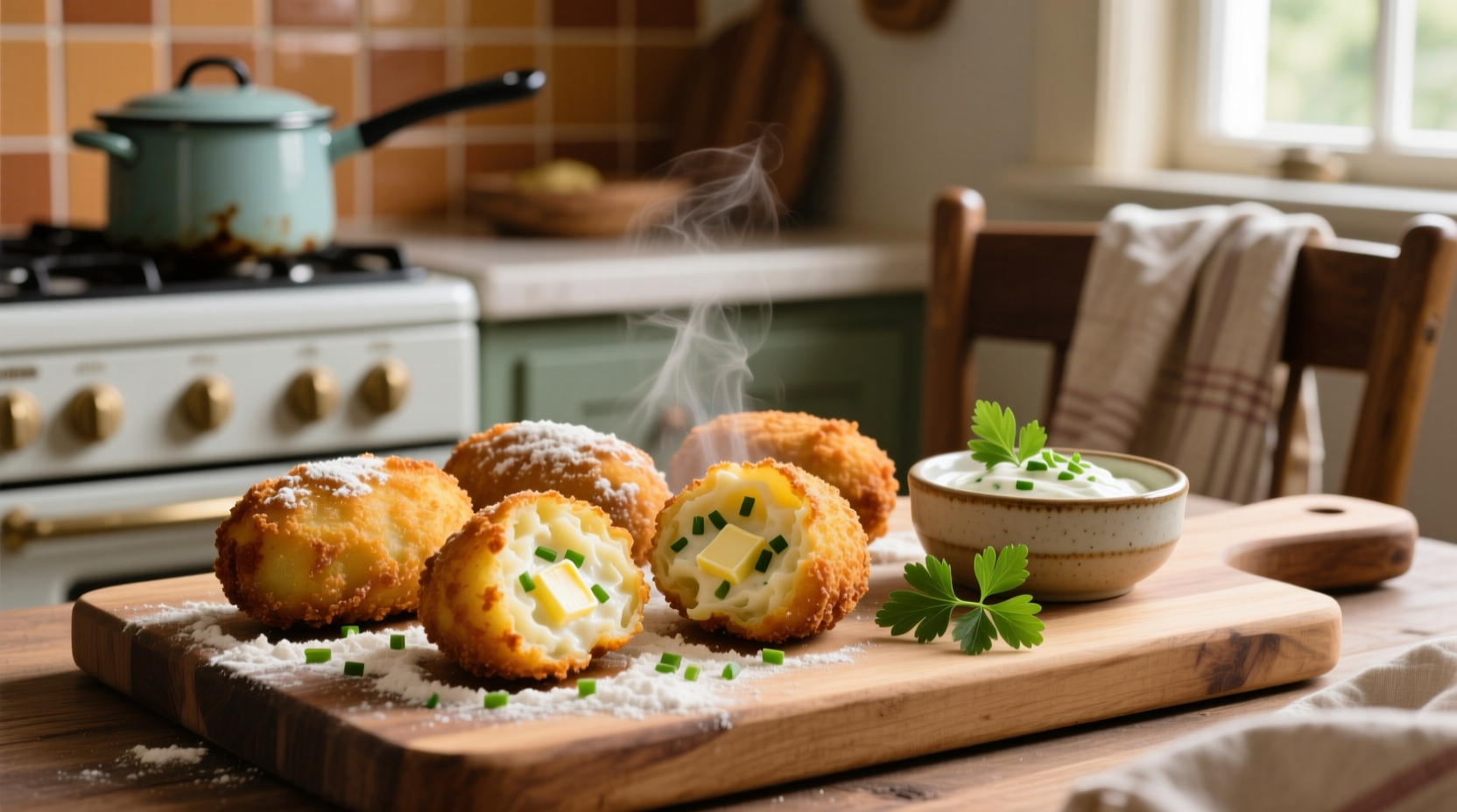 mashed potato croquettes