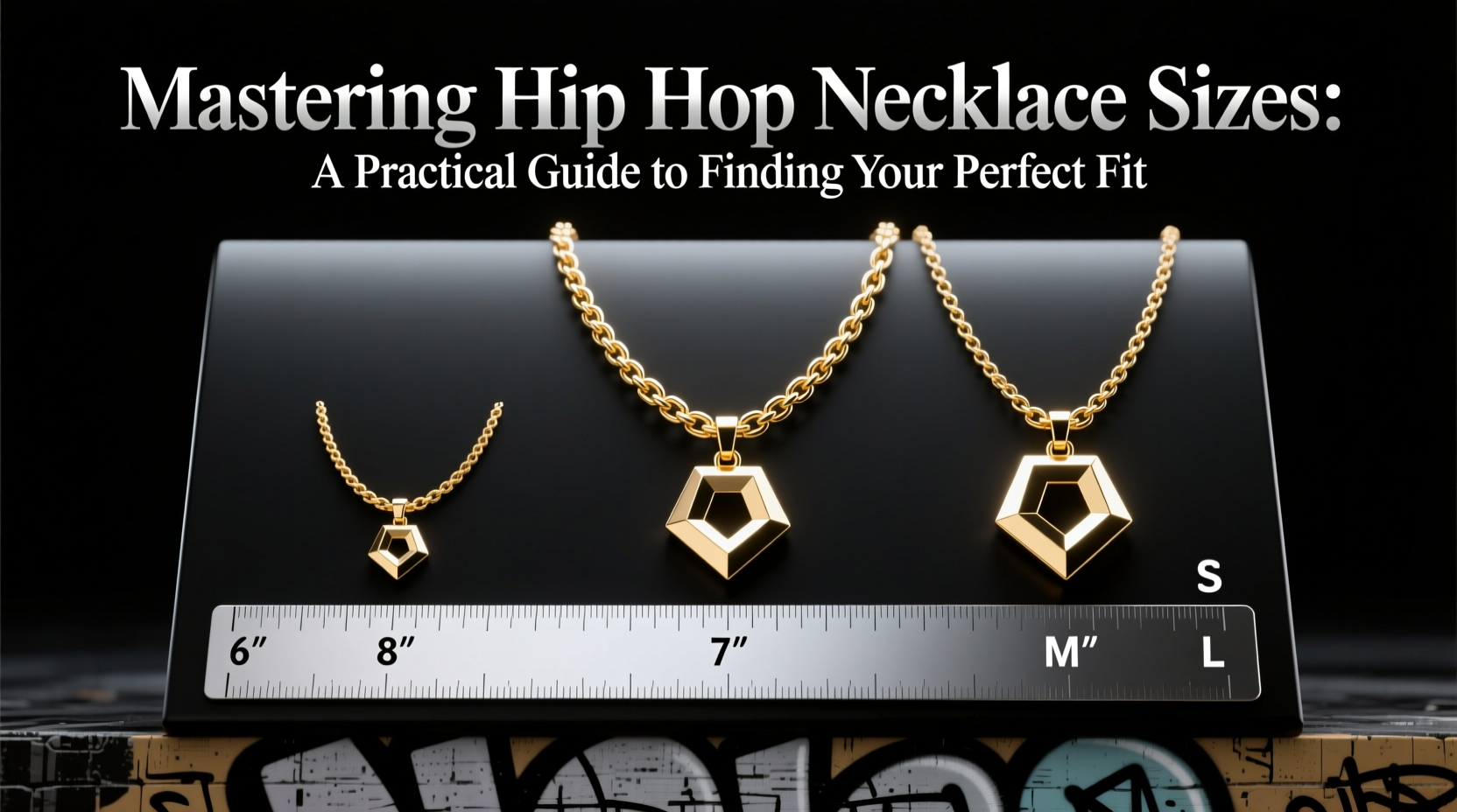 mastering hip hop necklace sizes a practical guide to finding your perfect fit