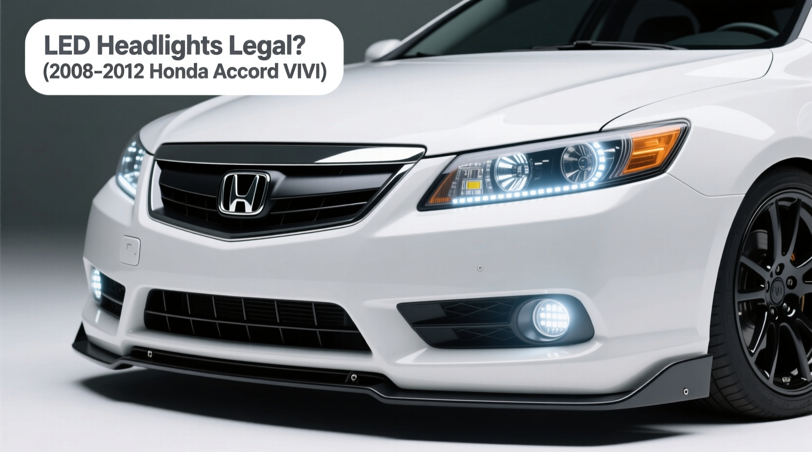accord 7 led headlights legality