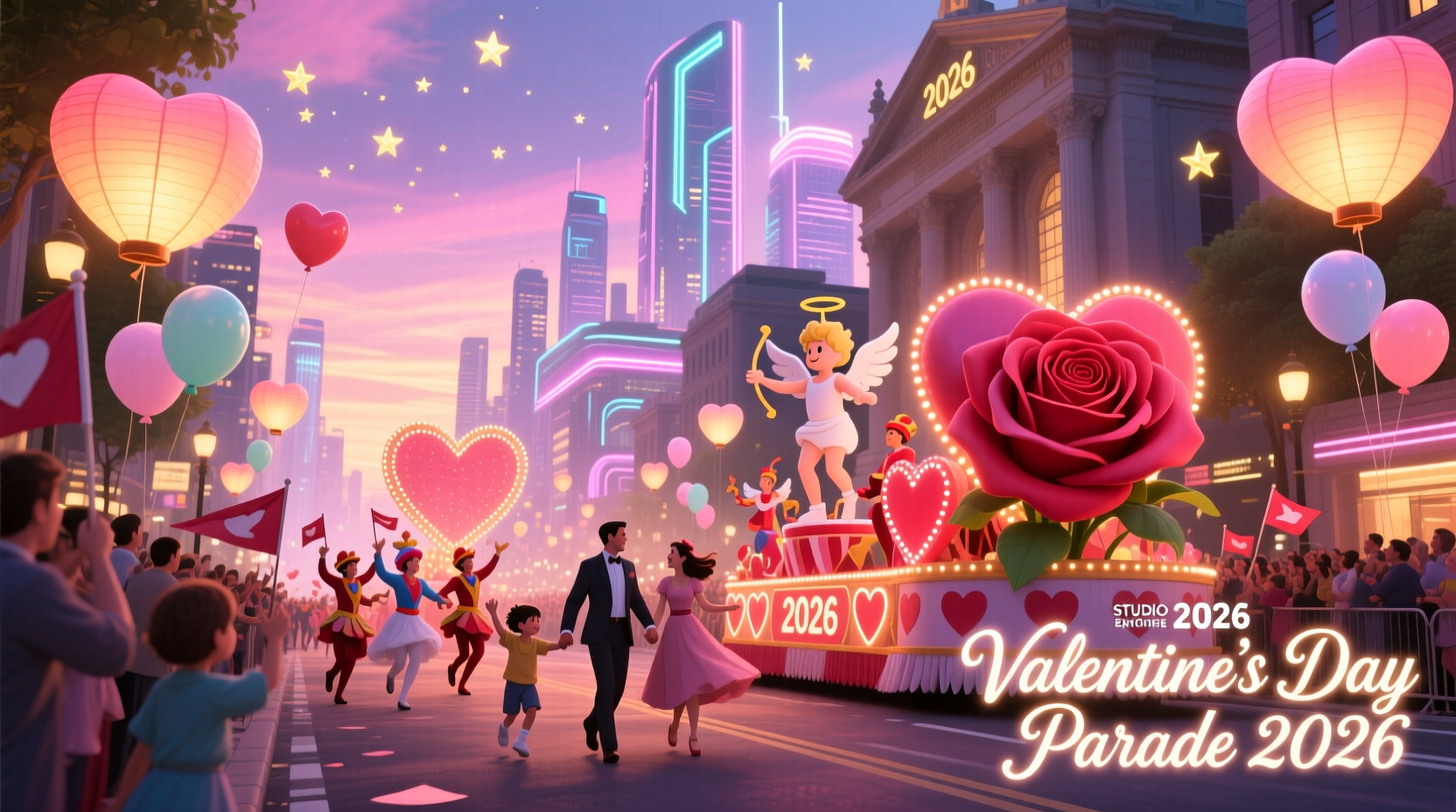 is there a valentines day parade