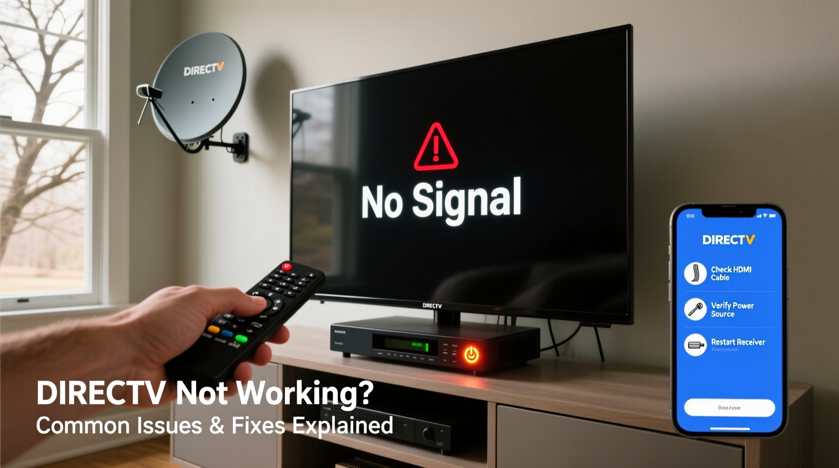 directv not working troubleshooting common issues explained