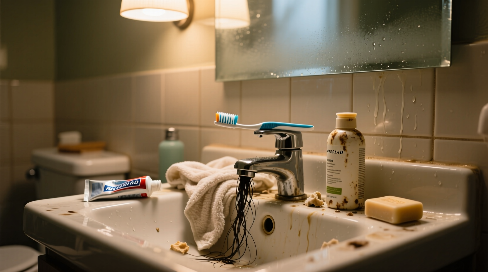 habits that dirty your bathroom