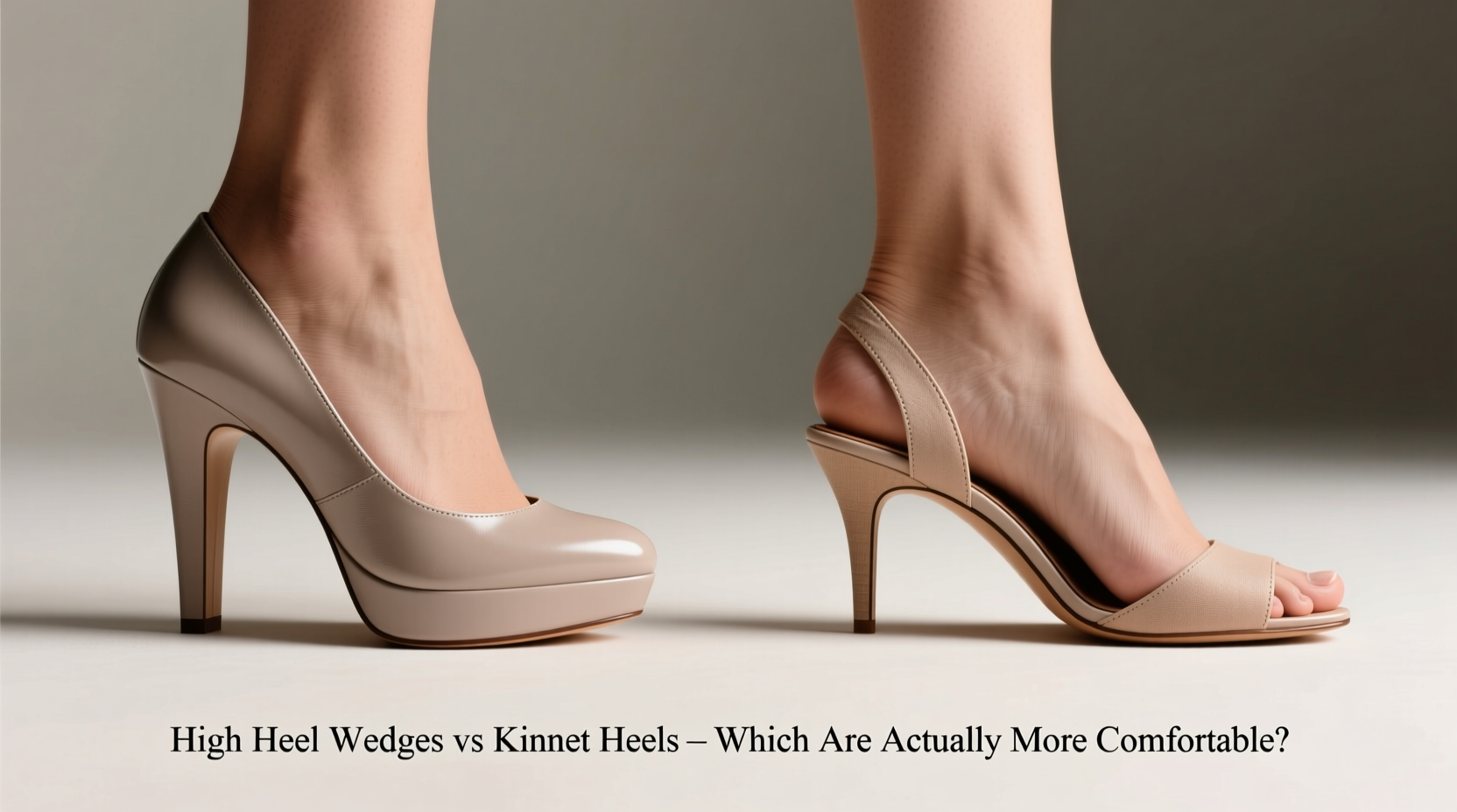 high heel wedges vs kitten heels which are actually more comfortable