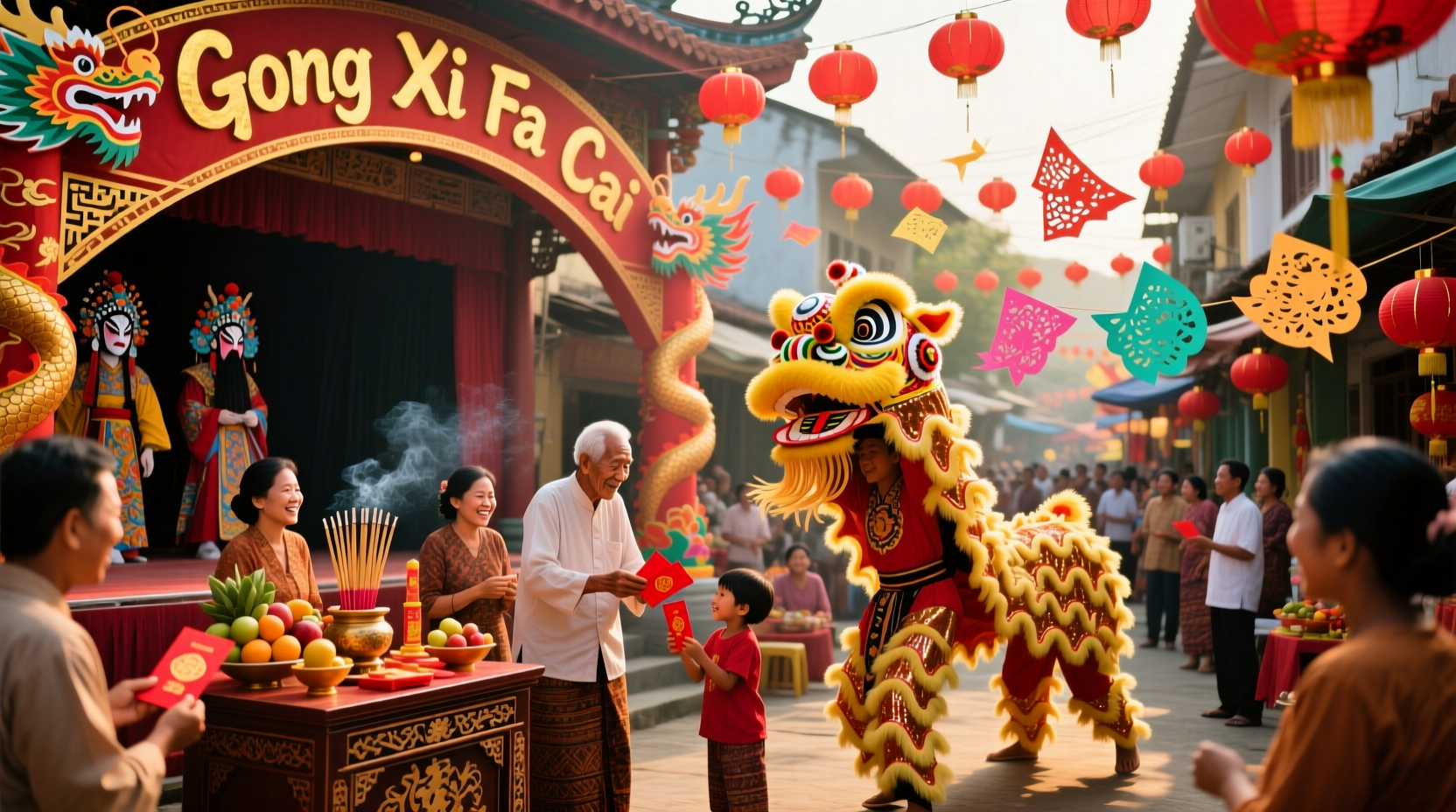 how to celebrations chinese new year in semarang