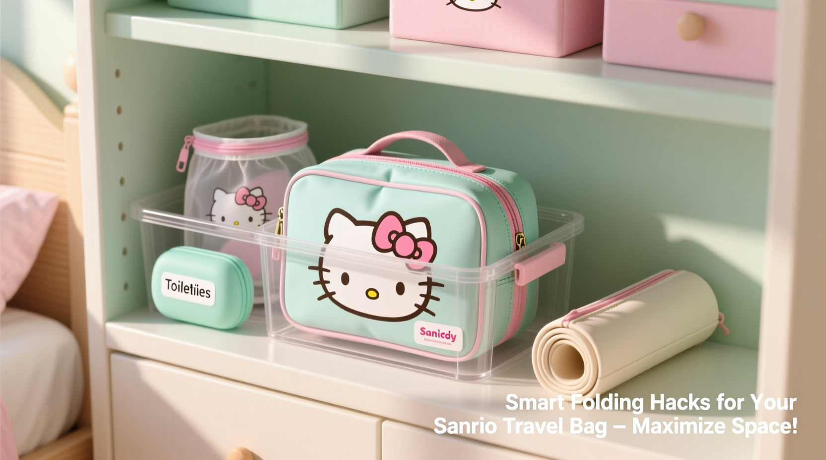 smart folding and storage hacks for your sanrio travel bag to maximize space