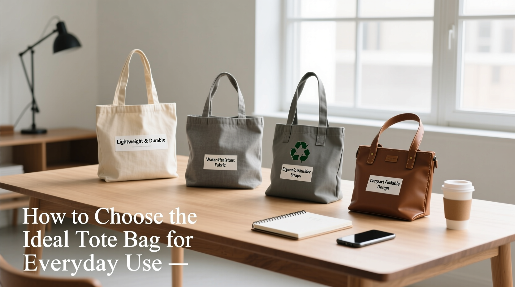 how to choose the ideal tote bag for everyday use practical tips for style and function