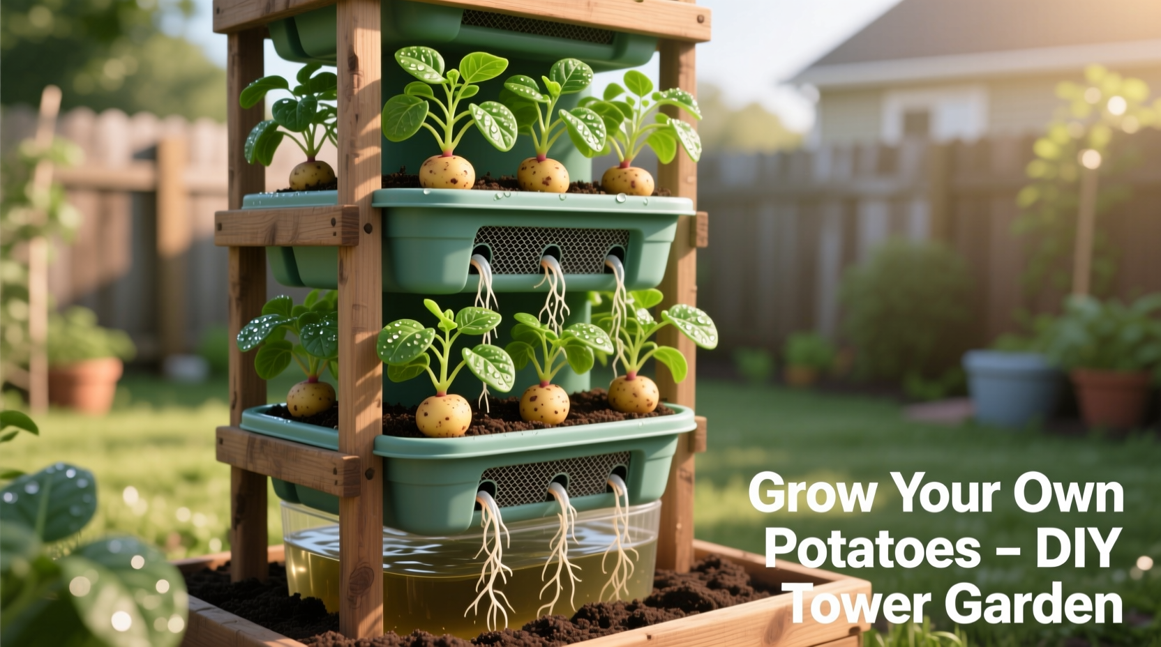 Build a Potato Tower: DIY Guide for Maximum Harvest