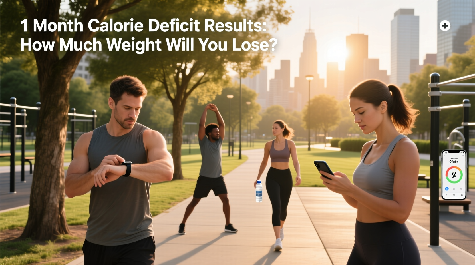 1 month calorie deficit results explained
