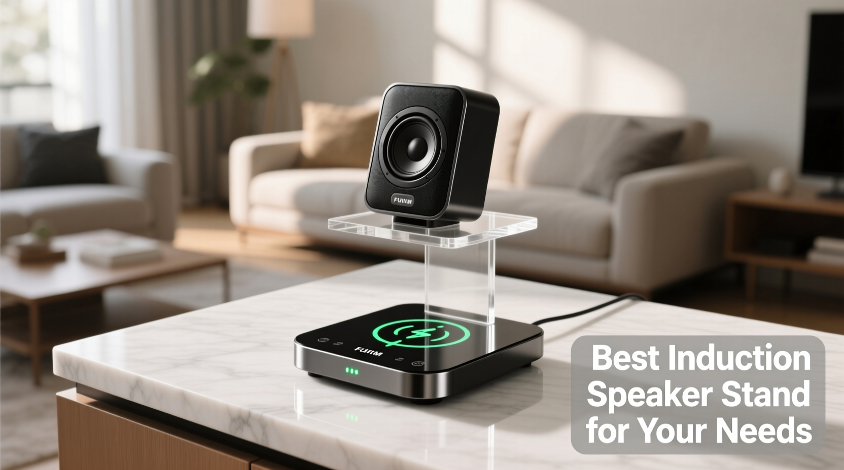 induction speaker stand