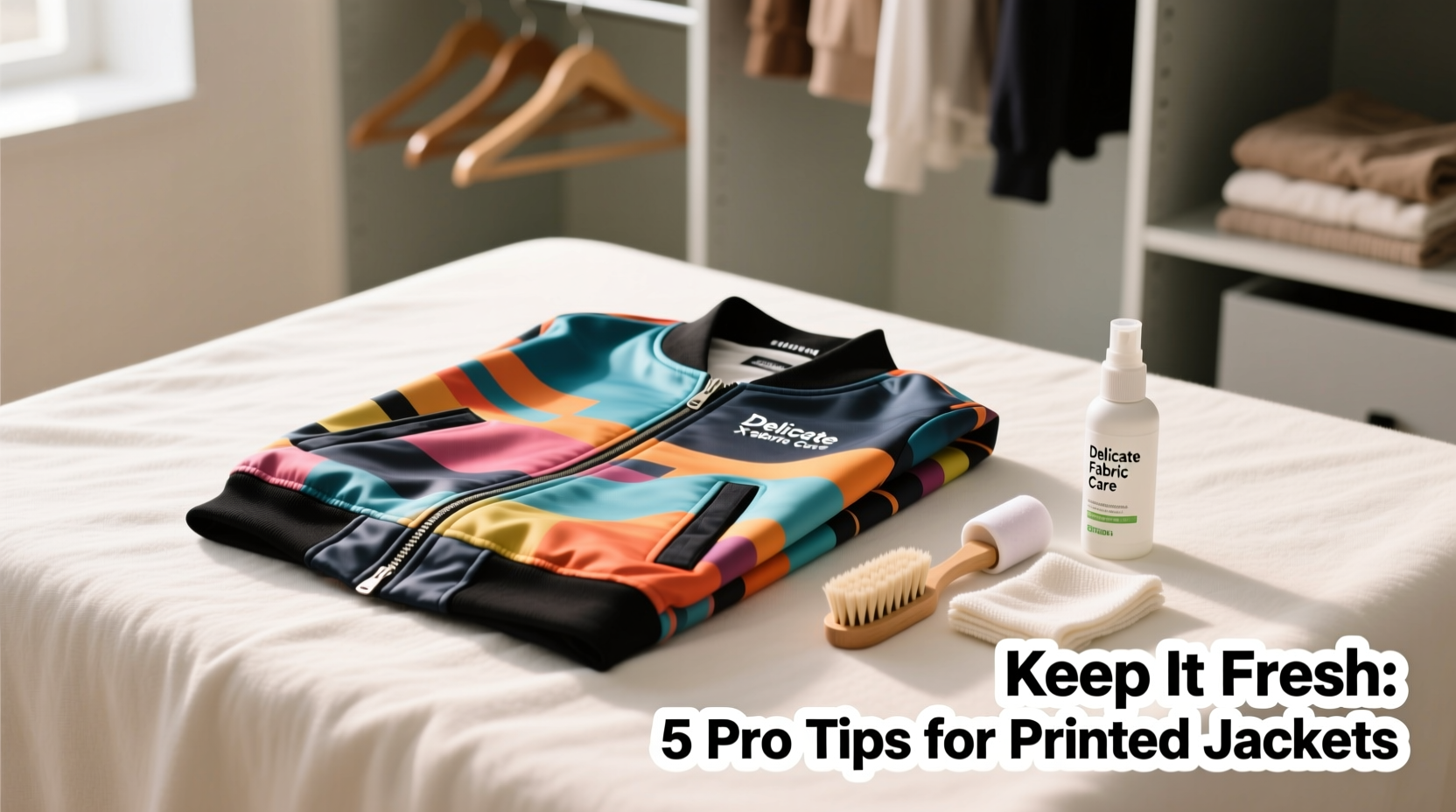 effective tips for cleaning and maintaining your printed small jacket to keep it fresh and vibrant