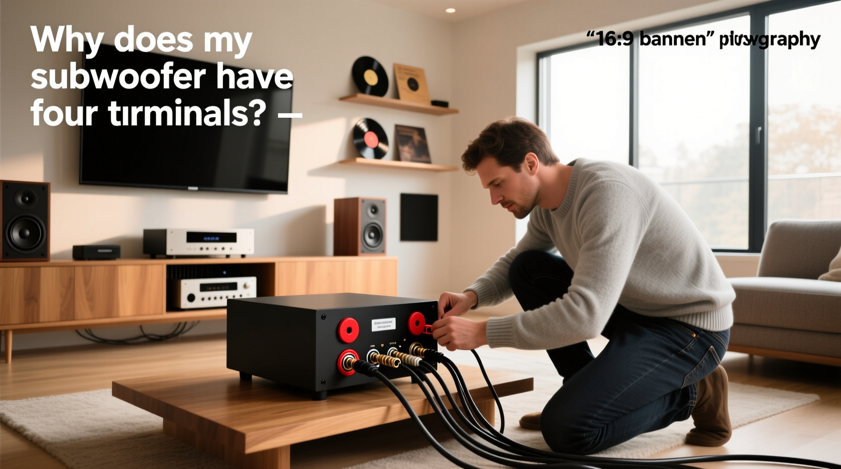 How to Wire a Subwoofer with 4 Terminals – A Practical Guide