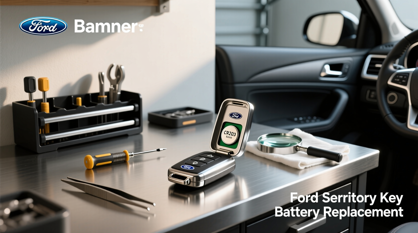 How to Replace Ford Territory Key Fob Battery Step by Step