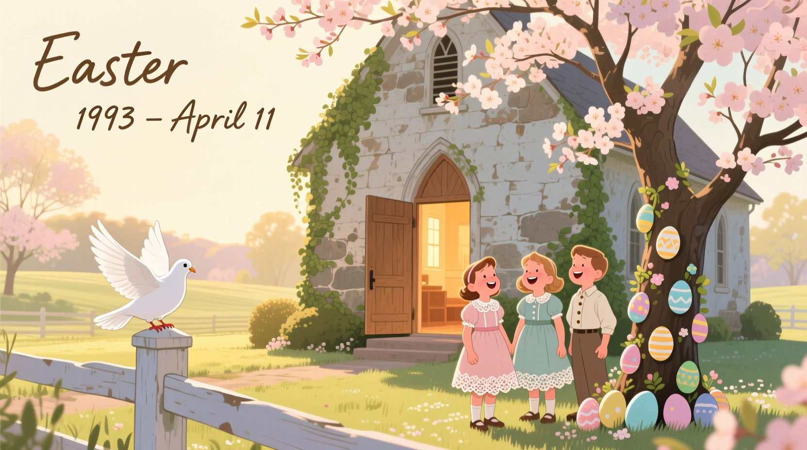 what day was easter in 1993