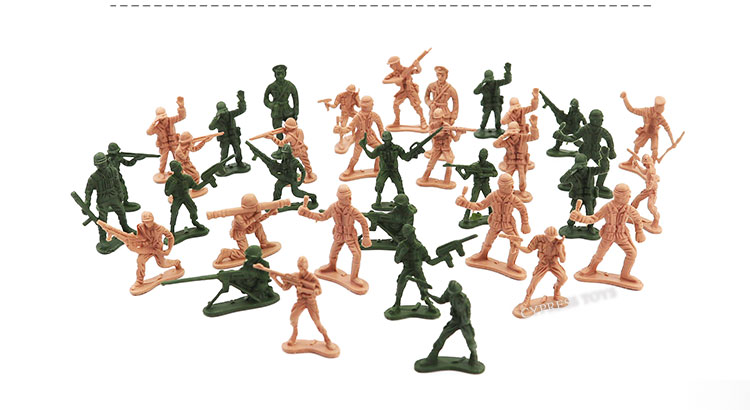Mini Army Men Toy Soldiers Soldier Toys Scale Plastic Toy Soldiers