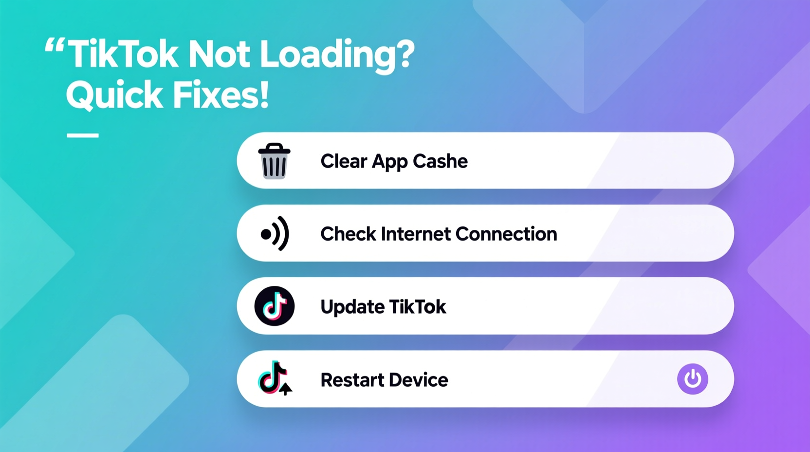 tiktok not loading reasons quick fixes to get back to scrolling