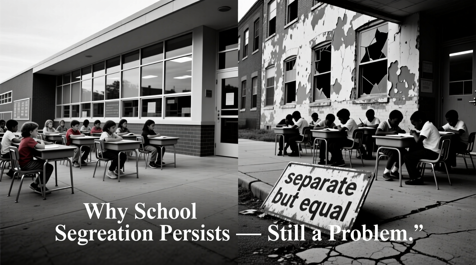why school segregation persists why its still a problem