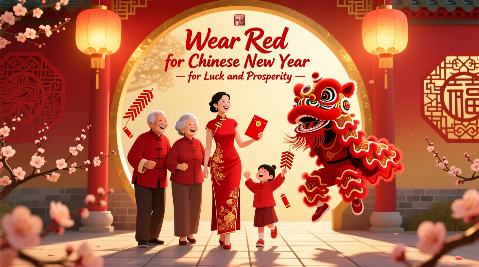 should you wear red for chinese new year