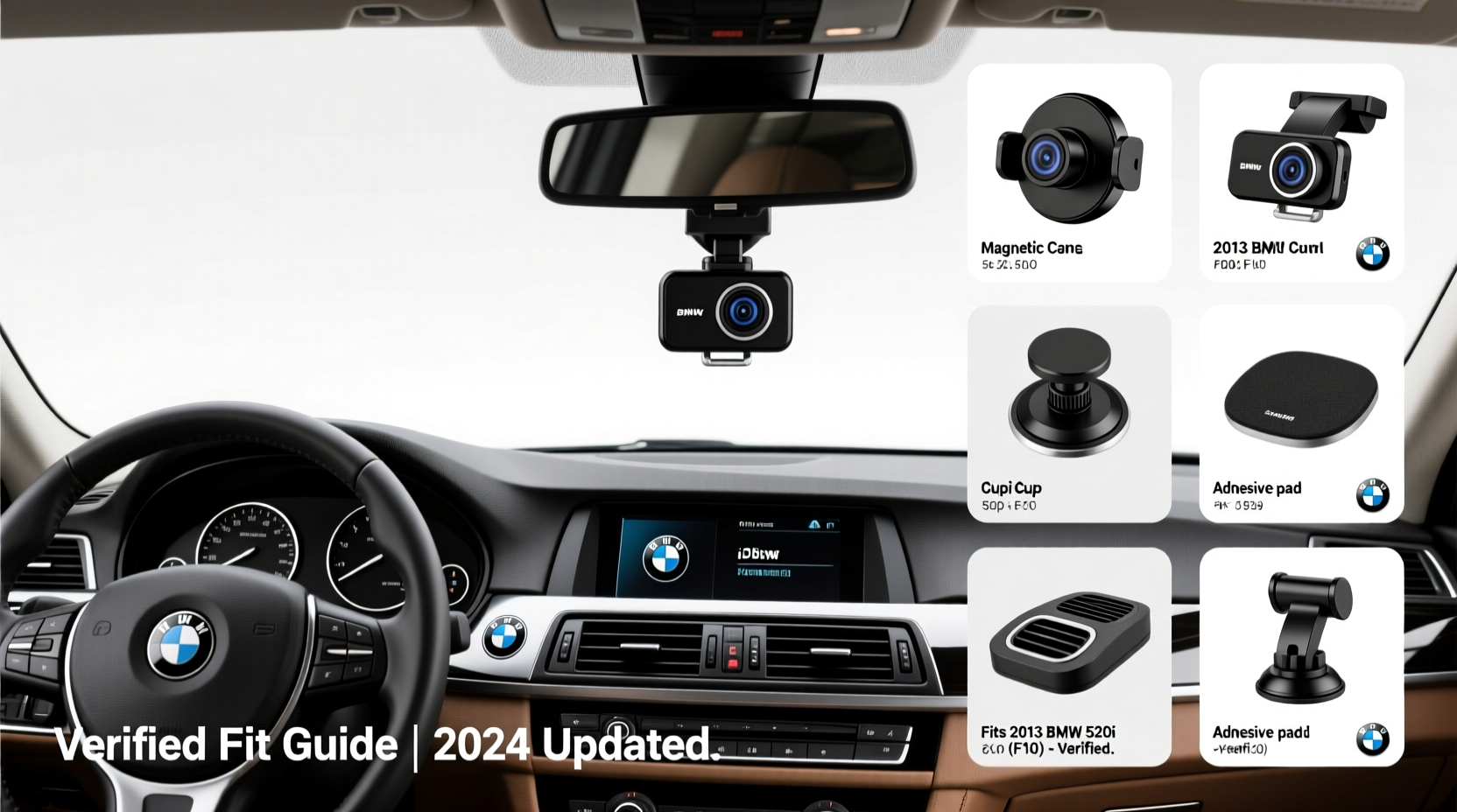520i 2013 dash cam mount