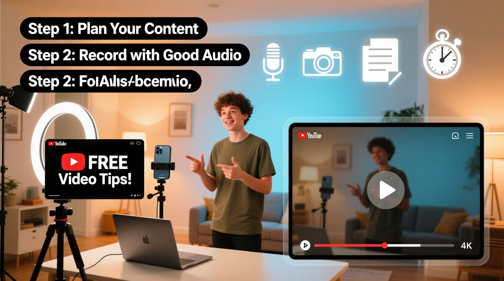 how to create engaging youtube videos for free a step by step guide