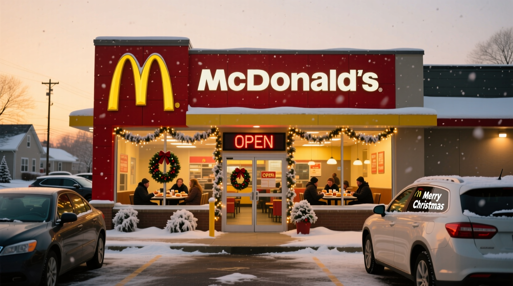 is mcdonals open on christmas day