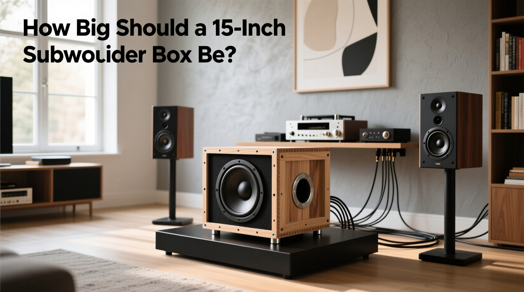 How to Choose a 15-Inch Subwoofer Box: A Practical Guide