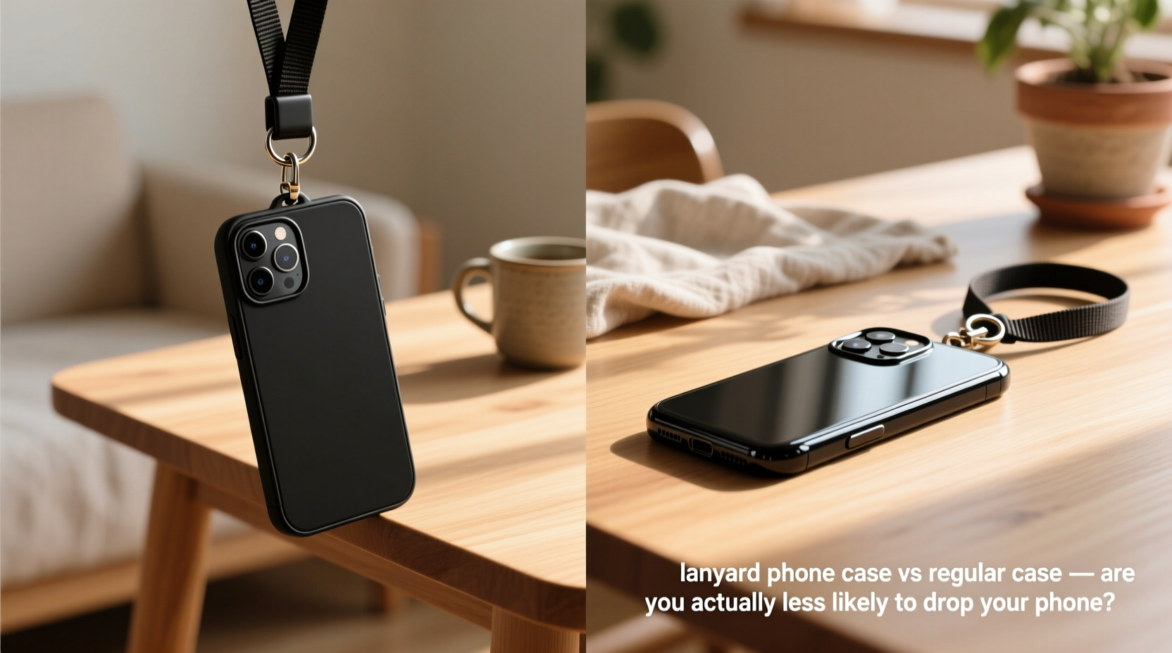 lanyard phone case vs regular case are you actually less likely to drop your phone
