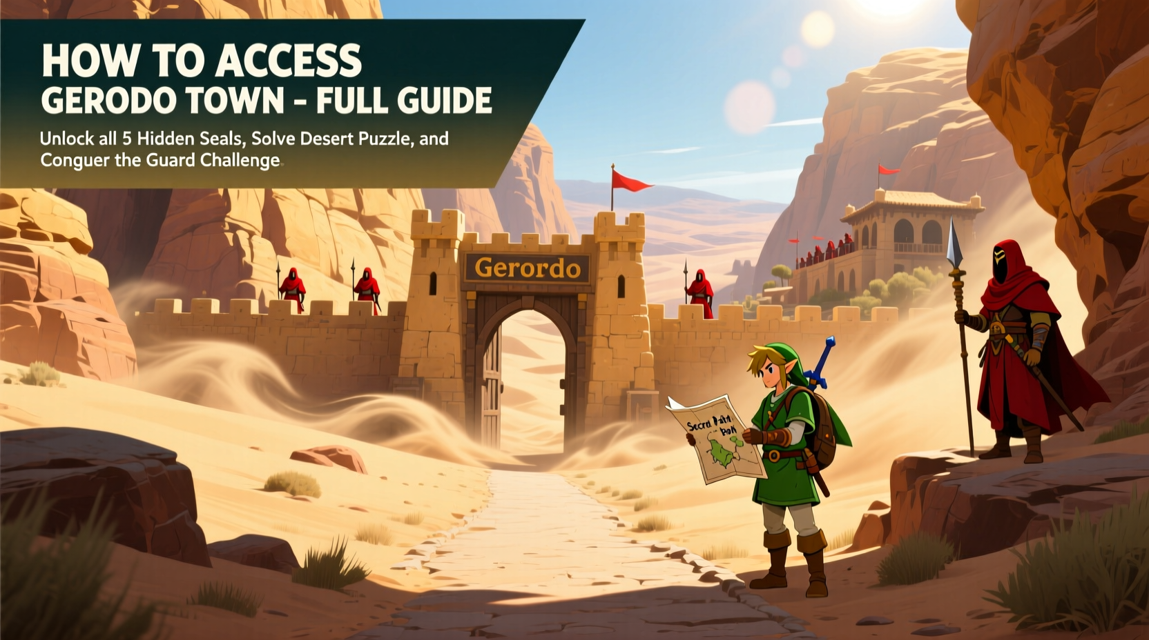 how to access gerudo town in zelda complete unlocking guide and tips