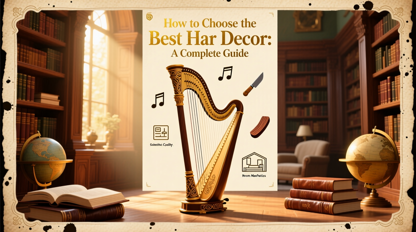 How to Choose the Best Harp Decor for Your Space: A Complete