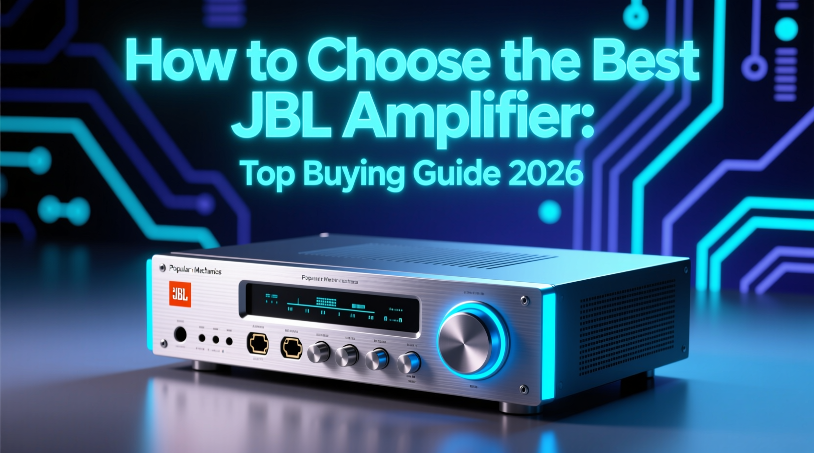 jbl amplifier com top