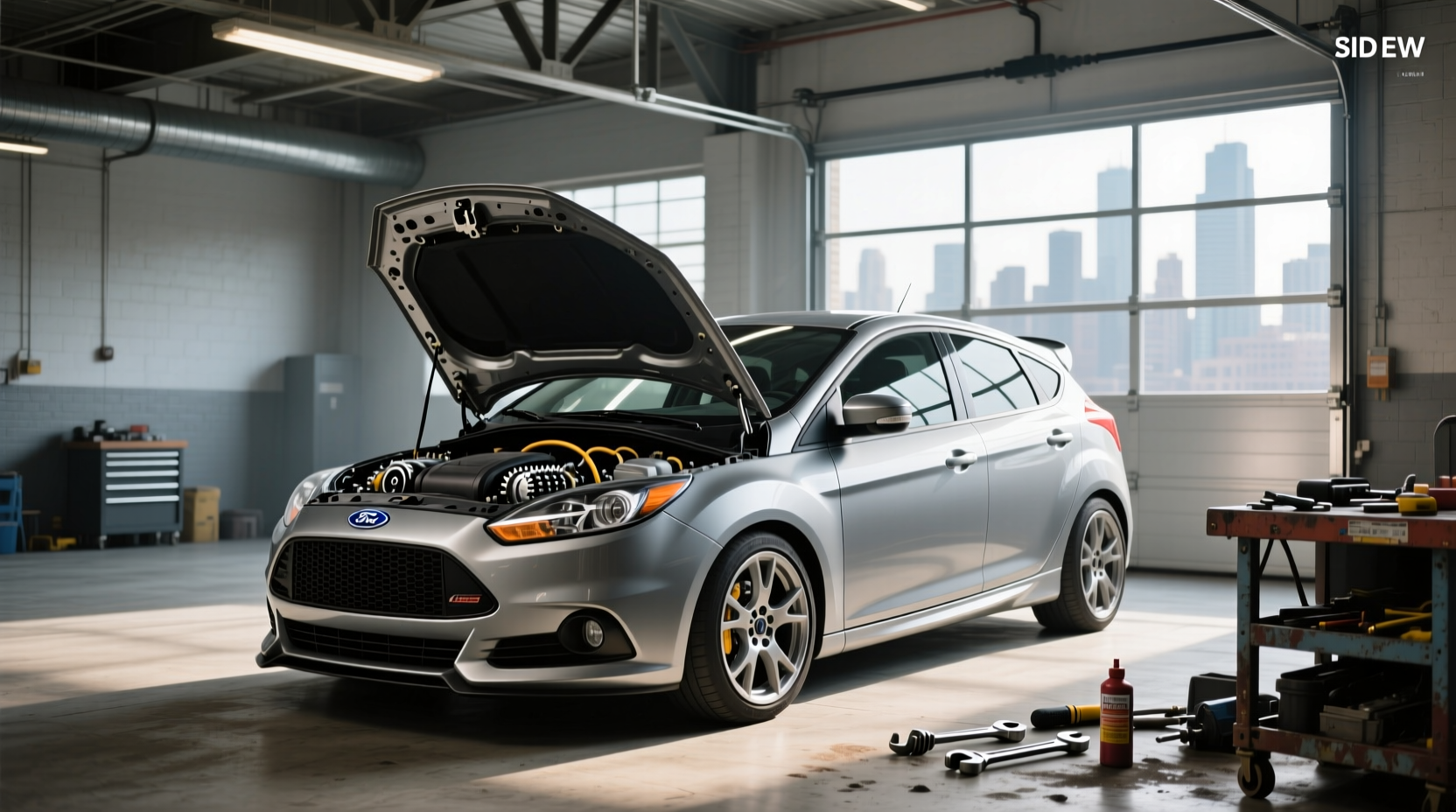 2012 Ford Focus hatchback transmission assembly