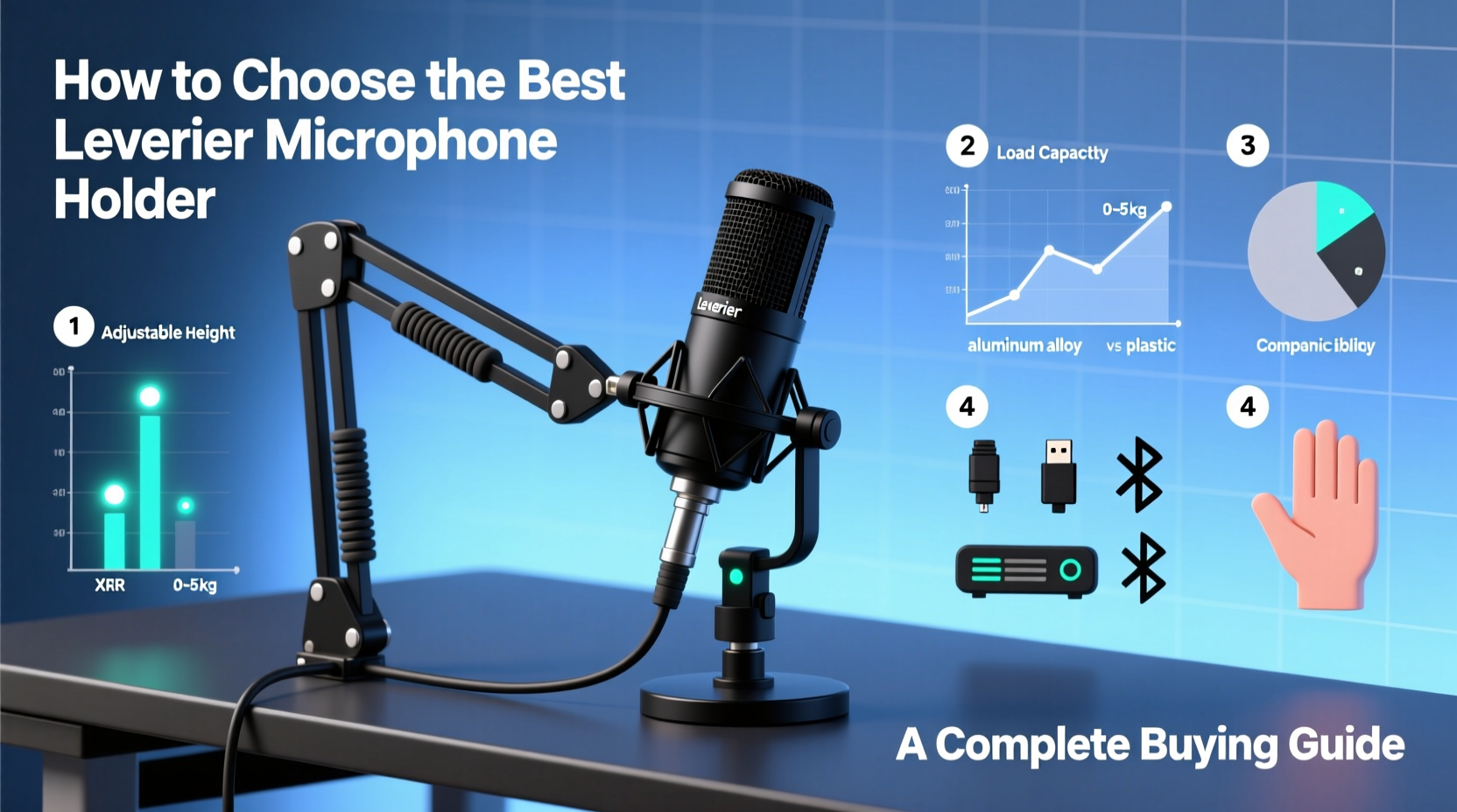 leverier microphone holder