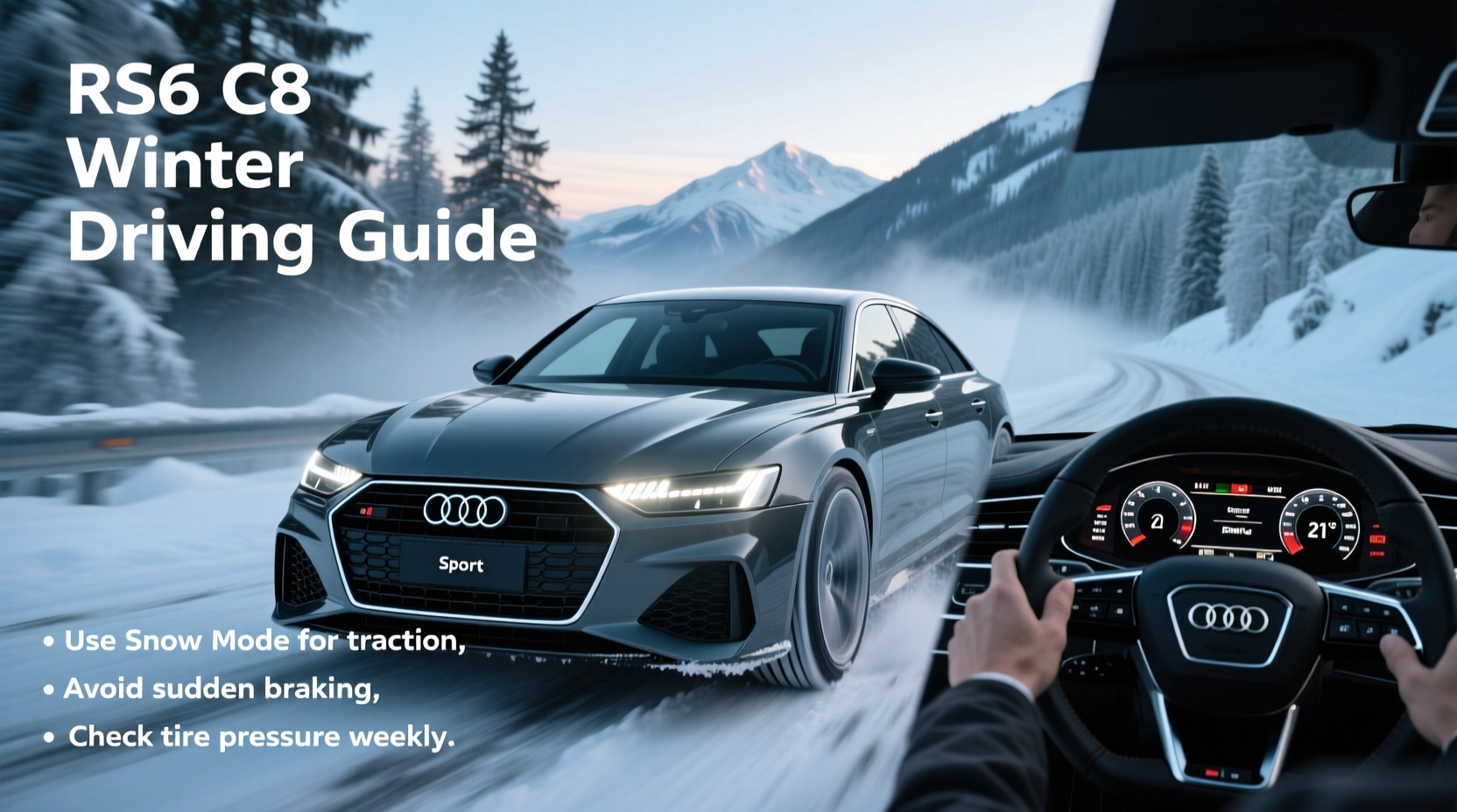 rs6 c8 winter driving guide
