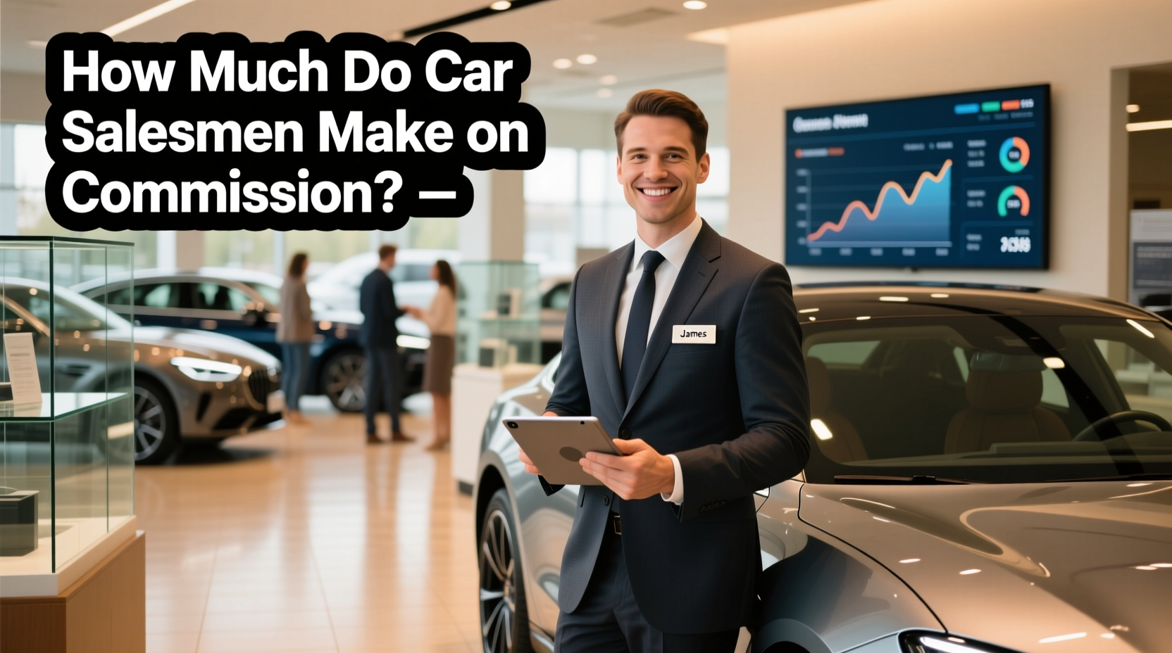 how much do car salesman make on commission