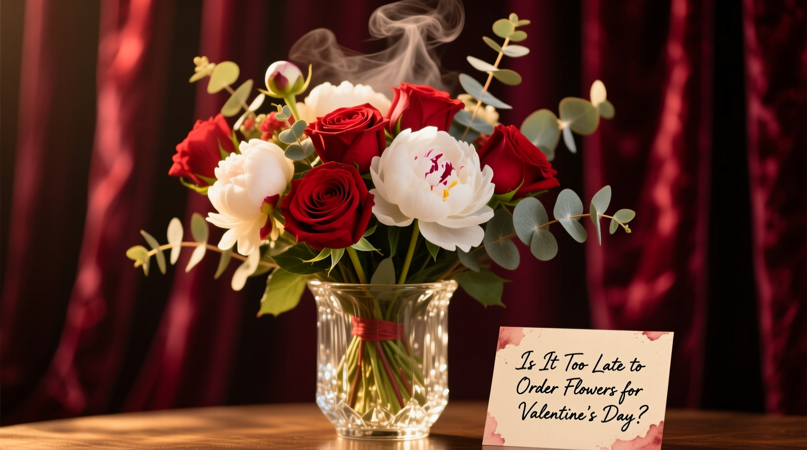 is it too late to order flowers for valentines day