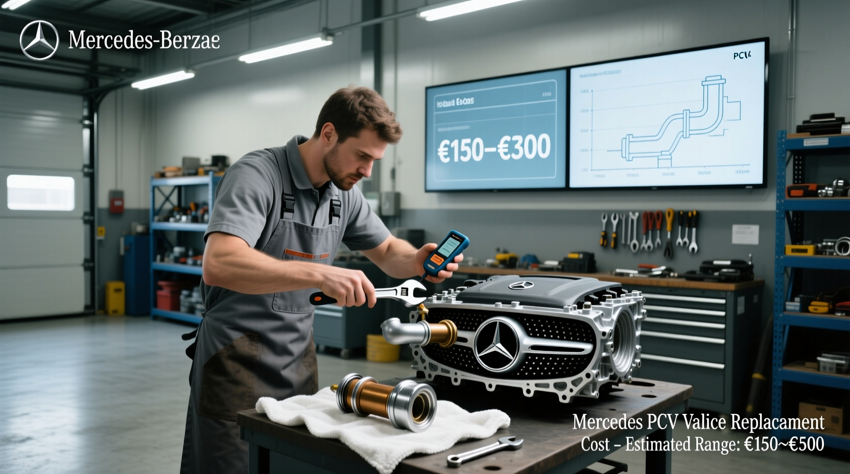 How Much Does a Mercedes PCV Valve Replacement Cost?