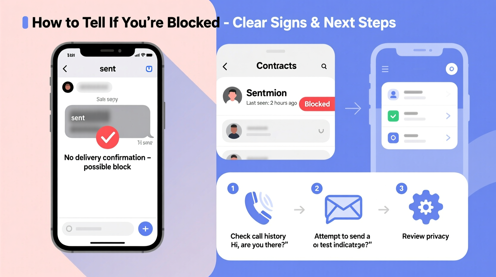how to tell if your texts are being blocked clear signs and what to do next