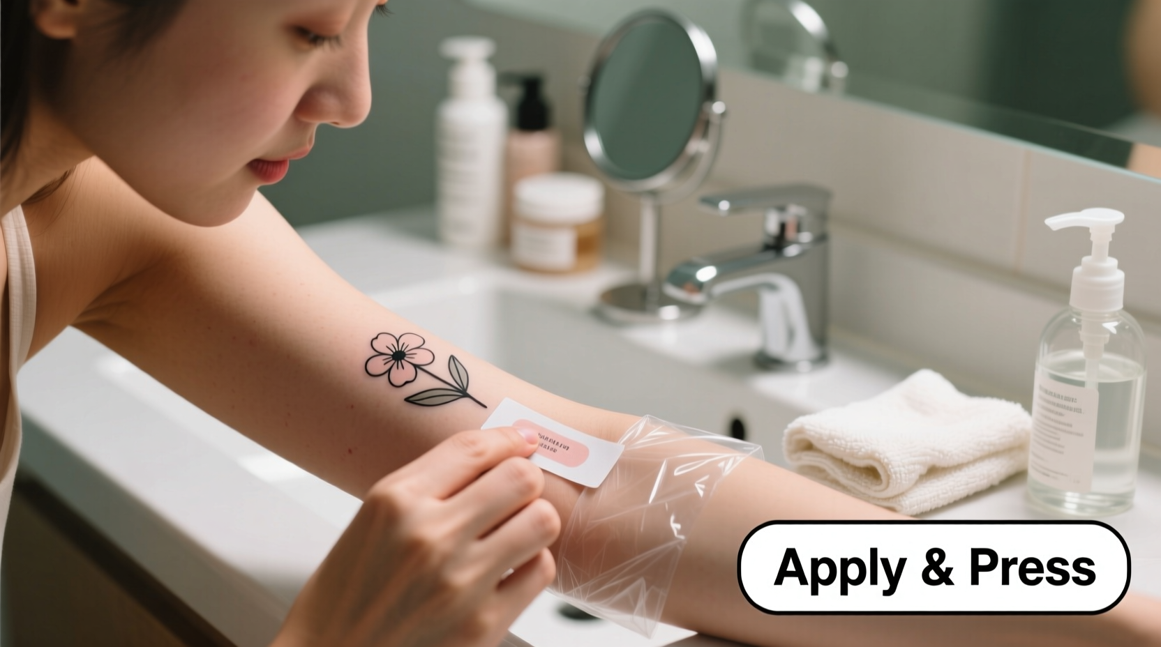 safe and simple tips for applying temporary tattoos to your arms without irritation