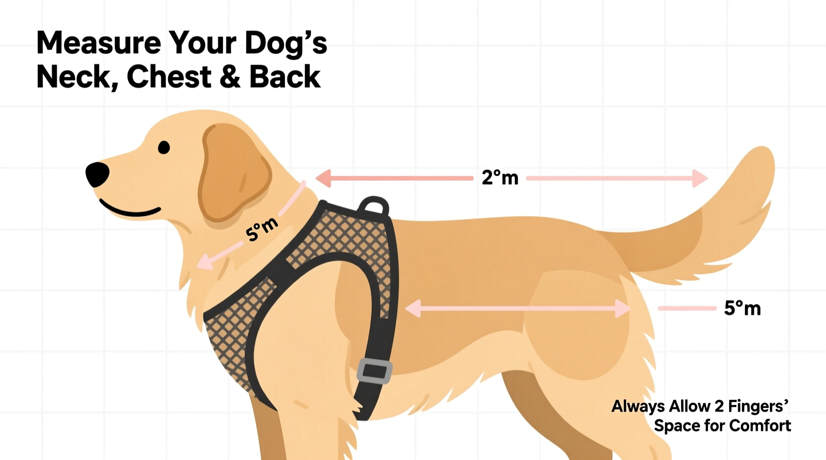 mesh dog harness size guide how to measure and choose the perfect fit for your dog