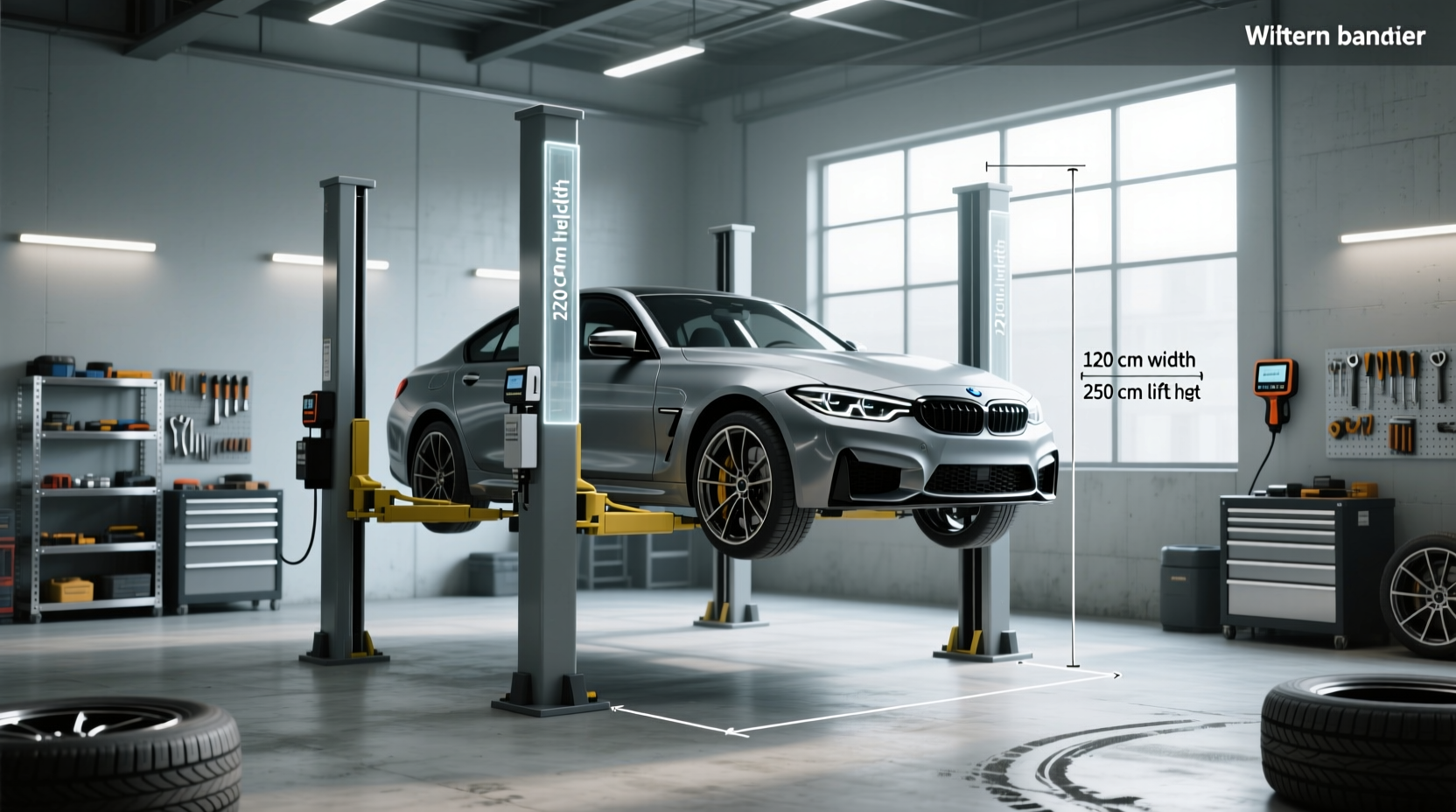 What Are Standard 4 Post Car Lift Dimensions?
