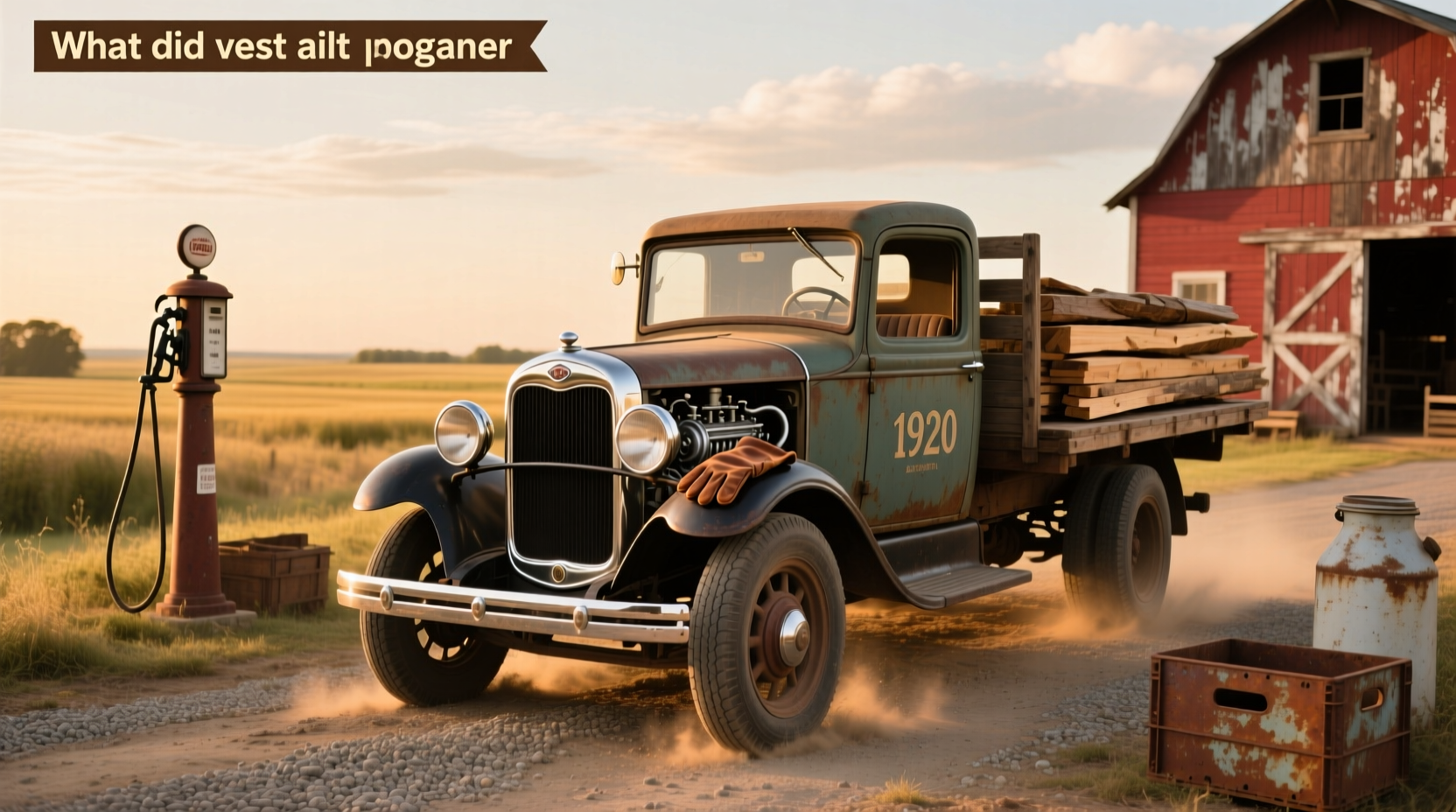 1920s pickup trucks what early models were really like