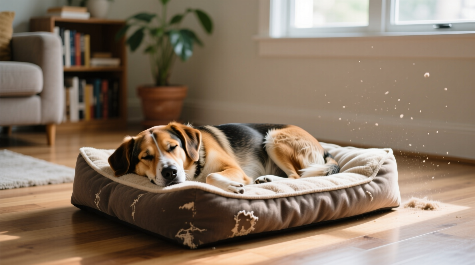 how often to wash dog bed