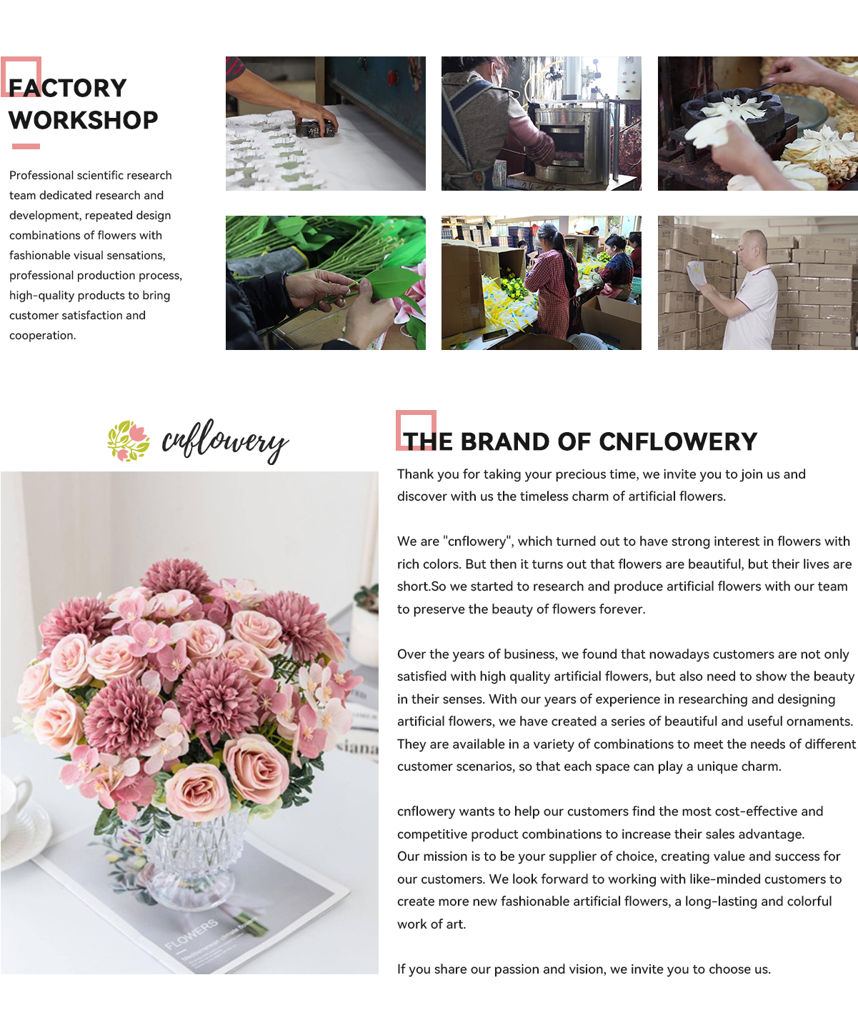 Shantou Vico Electronic Commerce Co., Ltd. artificial flowers