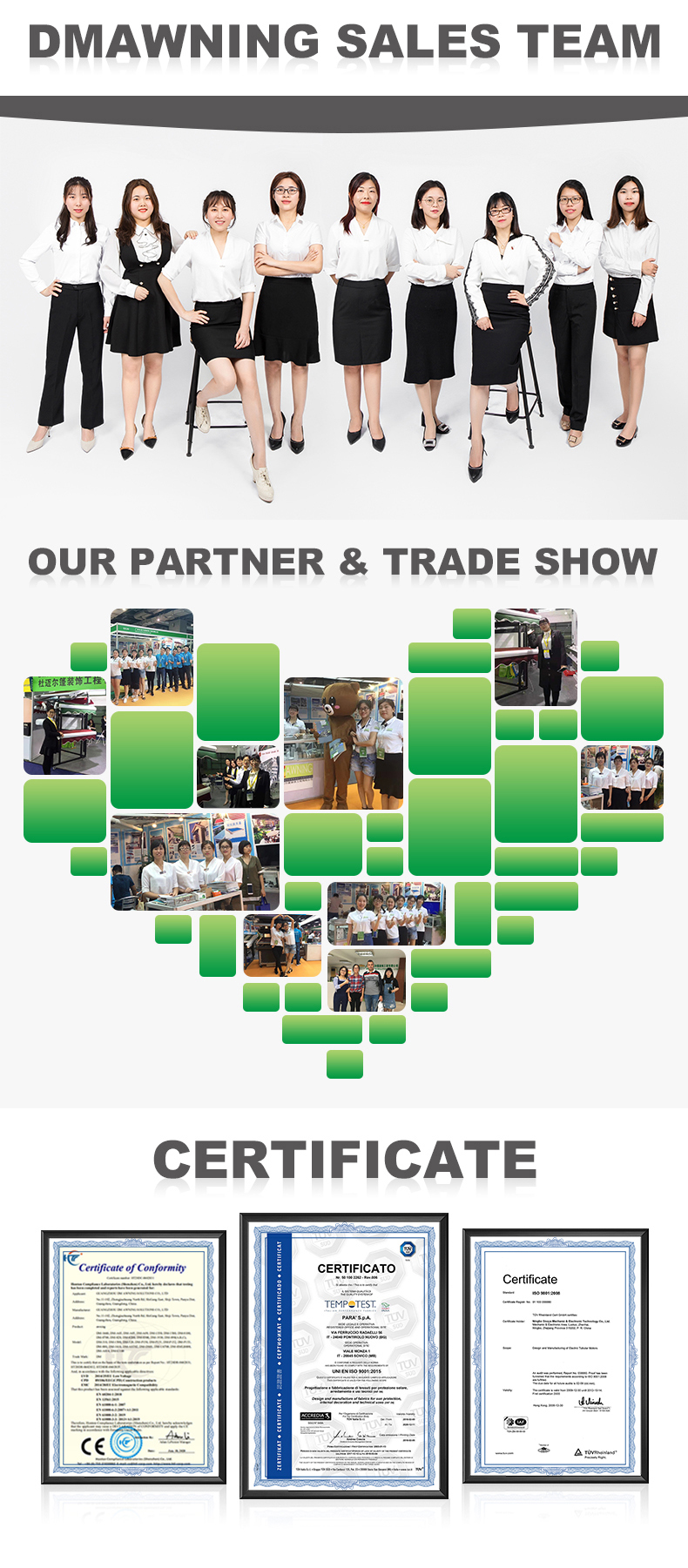 Awning Parts Awning 70mm/80mm/85mm/100mm Roller Tubes