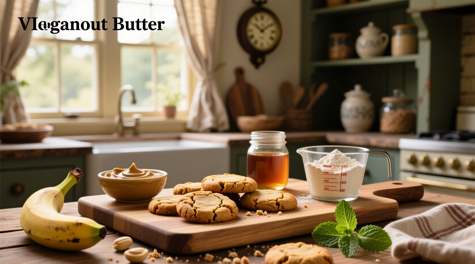 3 ingredient vegan peanut butter cookies
